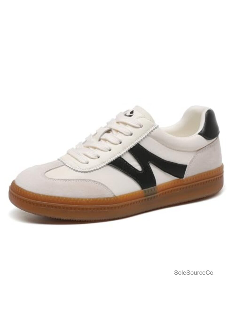 Women's Breathable Suede Walking Sneakers Non Slip Cushioned Tennis Shoes